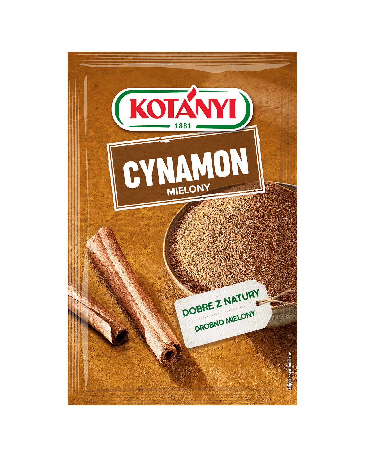 5901032034399 343904 Kotányi Cynamom Mielony Pl Pouch Vs