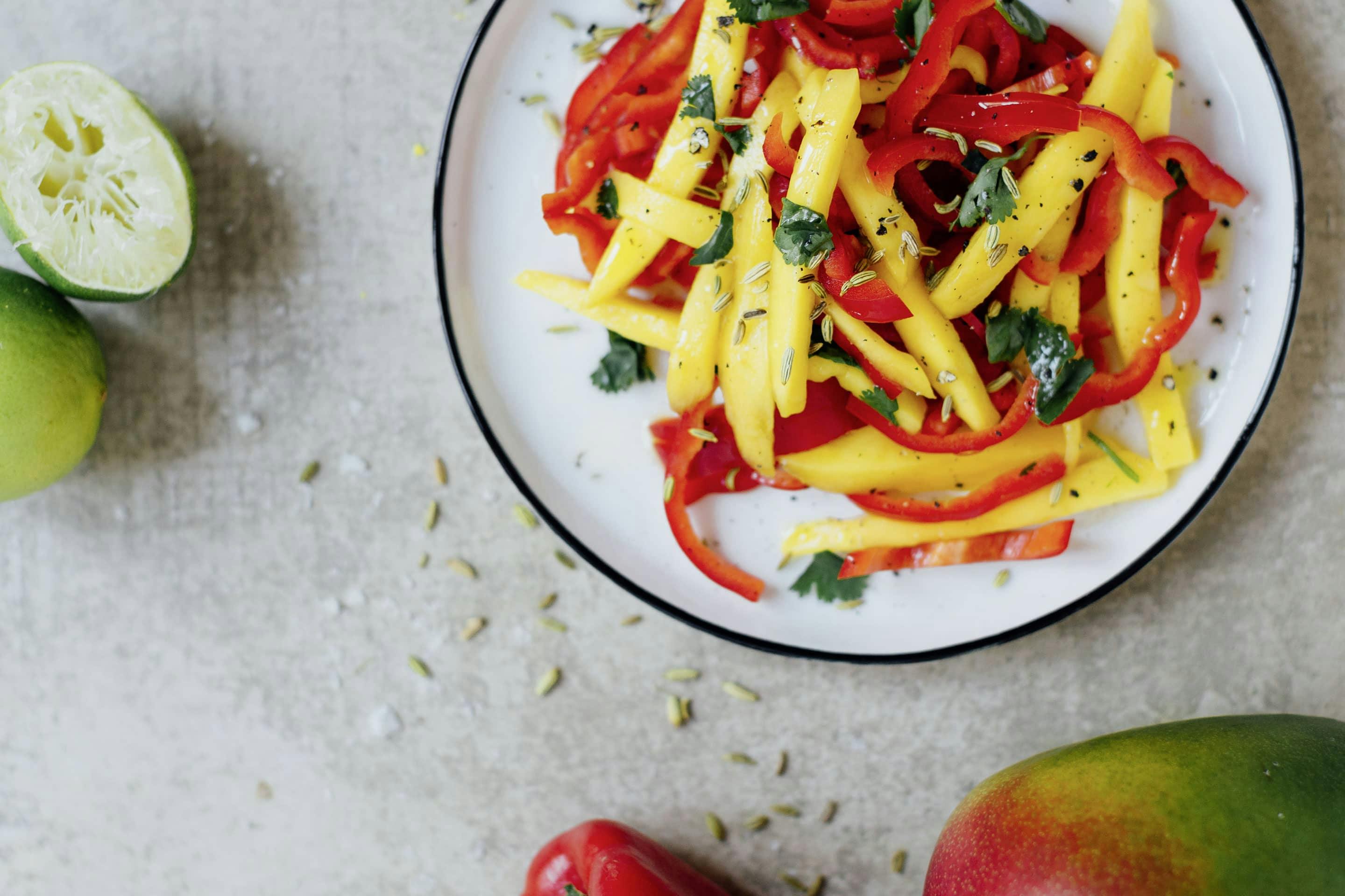 Fenchel-Mango-Salat Kotányi