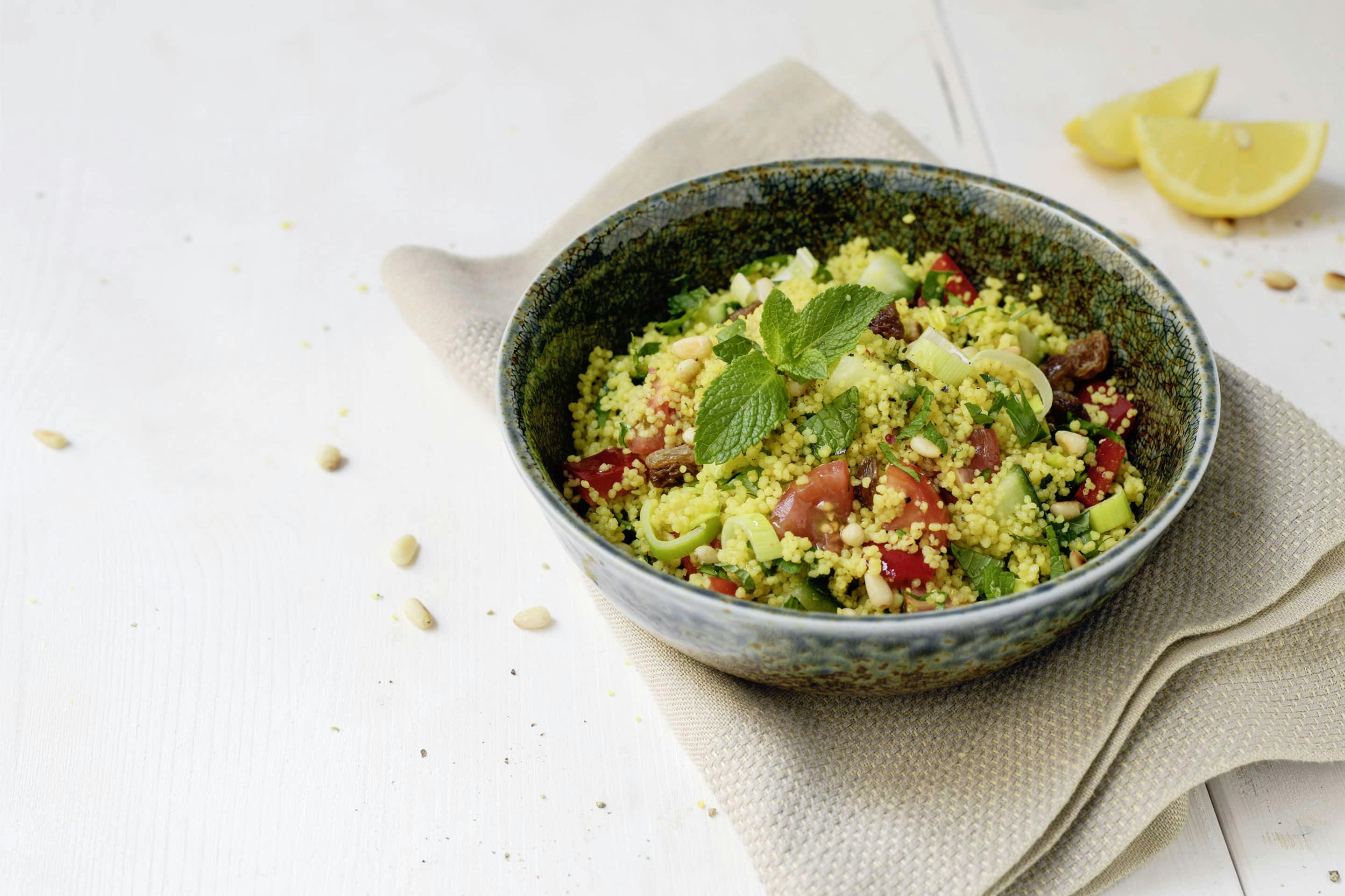 VEGGY Exotic Couscous-Minz-Salat