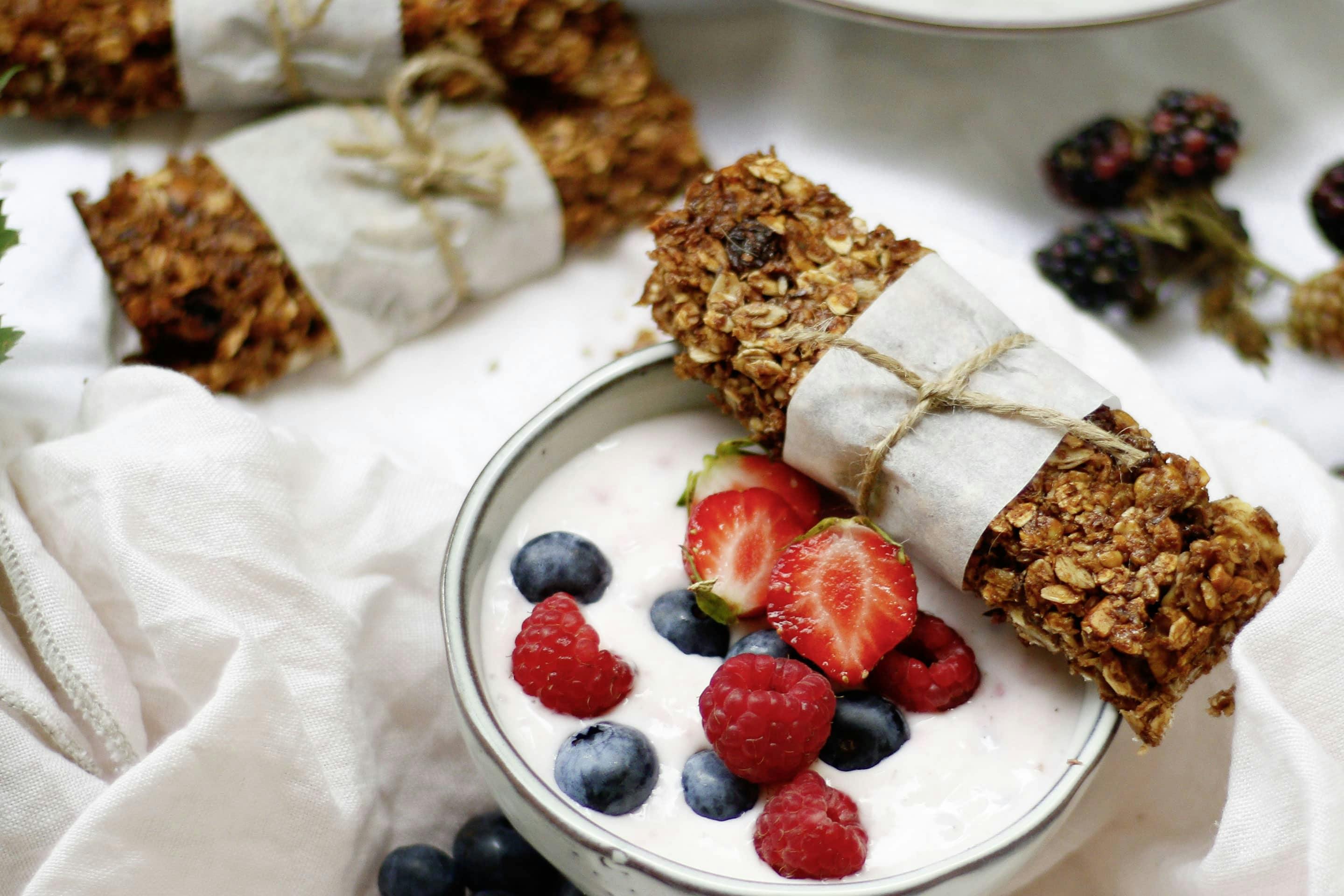 Müslirriegel mit VEGGY Sweet Gewürzmischung