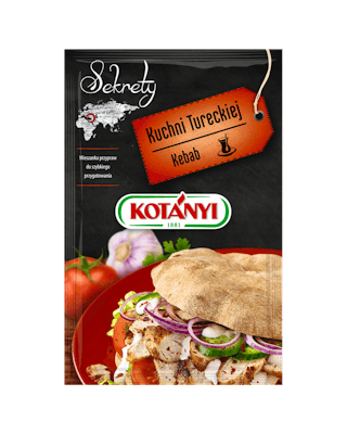 349504 Kotanyi Sekrety Kuchni Tureckiej Kebab B2c Pouch
