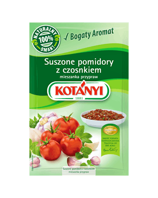 353004 Kotanyi Suszone Pomidory Z Czosnkiem Mieszanka Przypraw B2c Pouch
