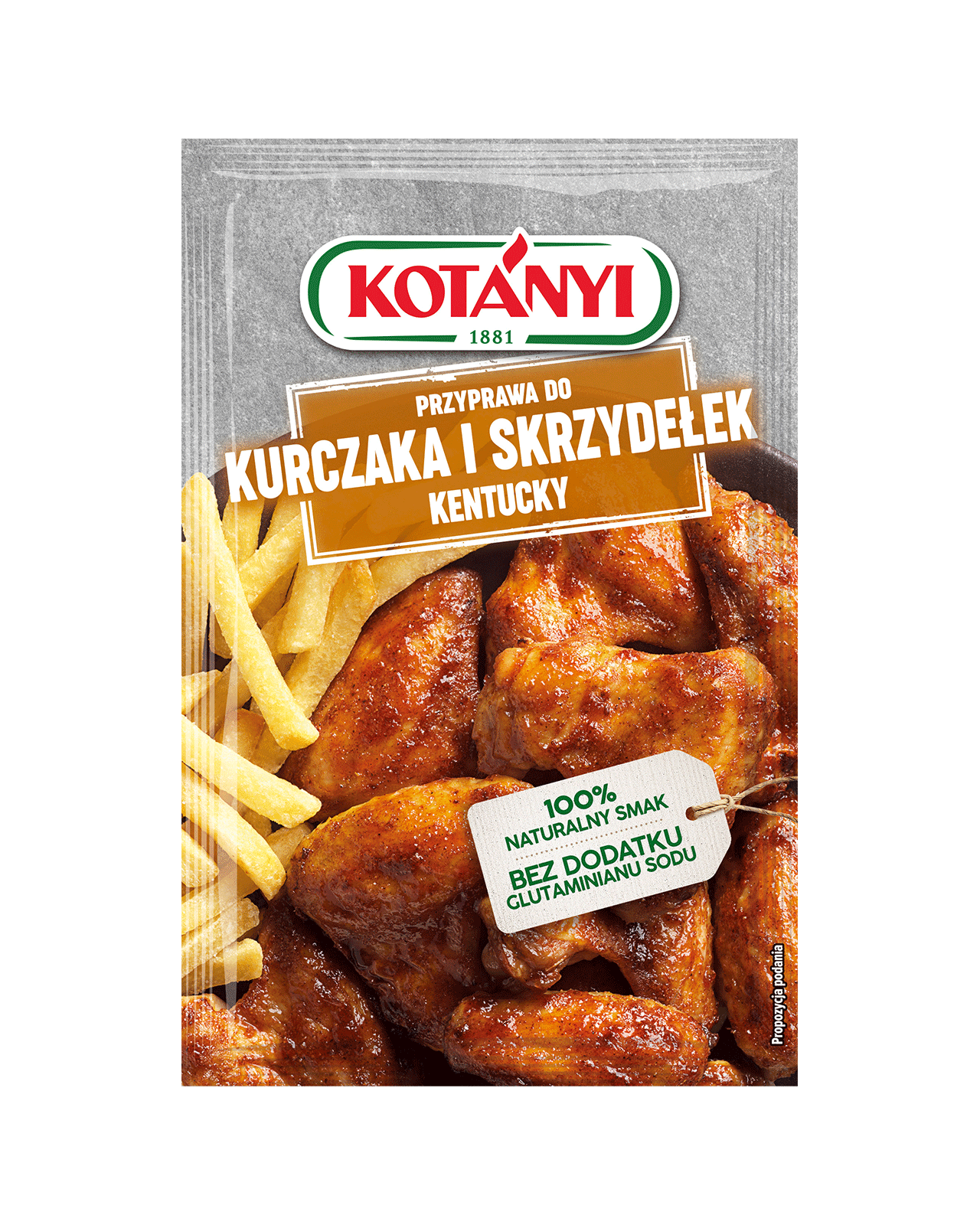 5901032034658 346504 Kotanyi Przyprawa Do Kurczaka I Skrzydelek Kentucky Fs