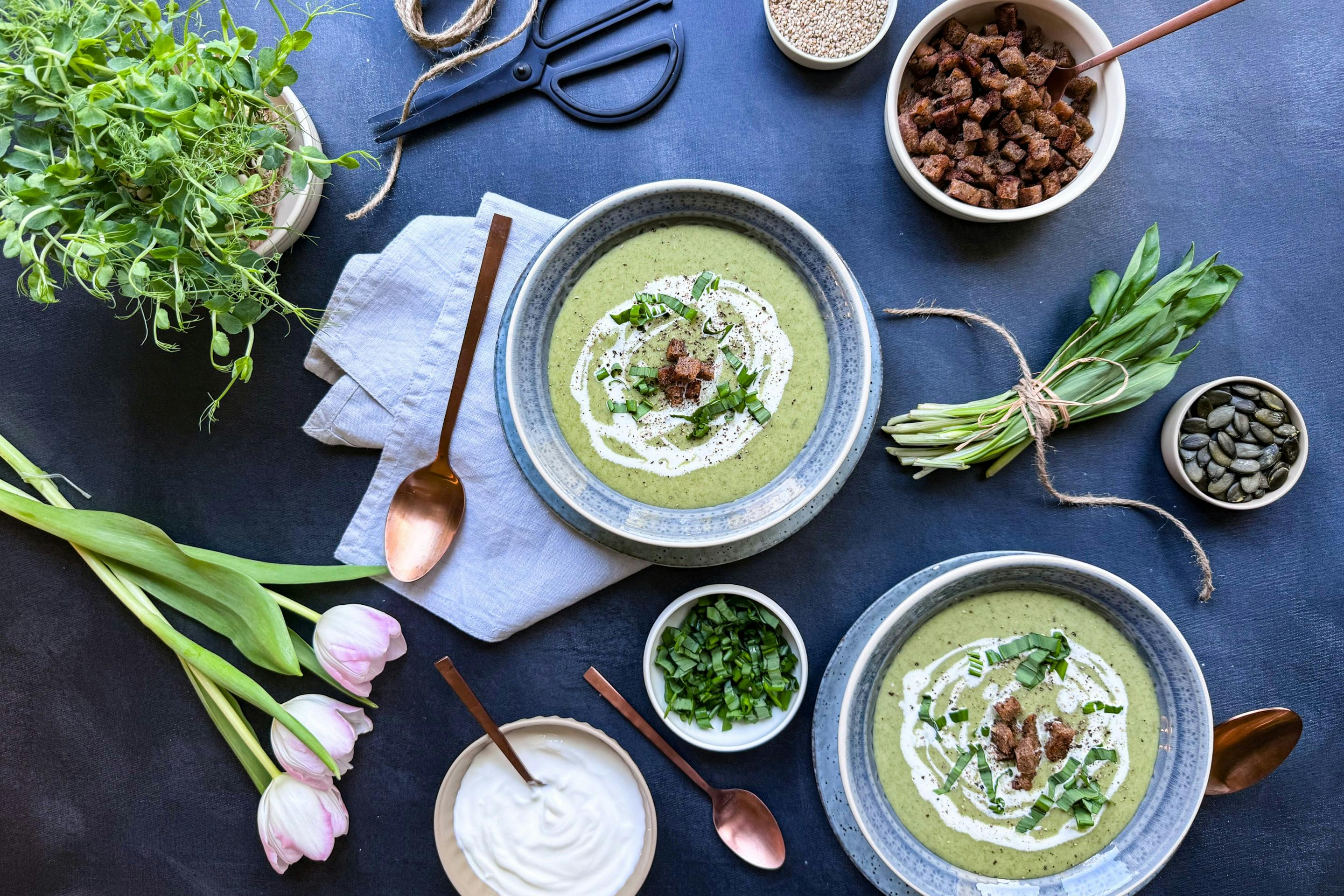 Wild Garlic Soup Min